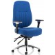 Barcelona Fabric Heavy Duty Office Chair - 158KG Rated 24 Hour Use